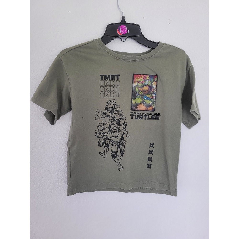 Nickelodeon Tales of the Teenage Mutant Ninja Turtles Boys Green Shirt Size 6 #6